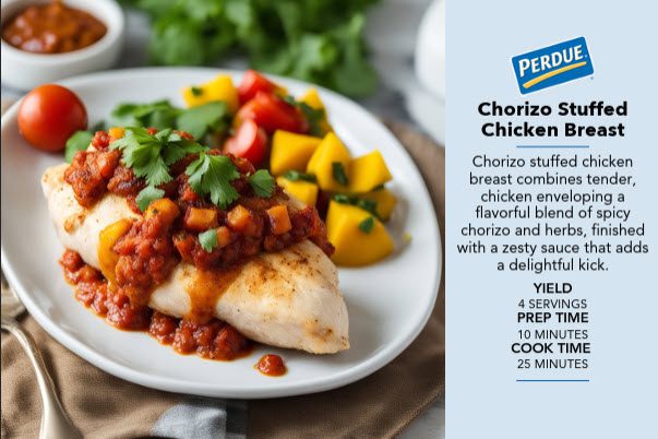 Chorizo Stuffed Chicken Breast