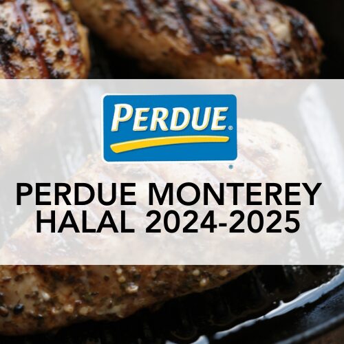 Perdue Monterey Halal 24-25